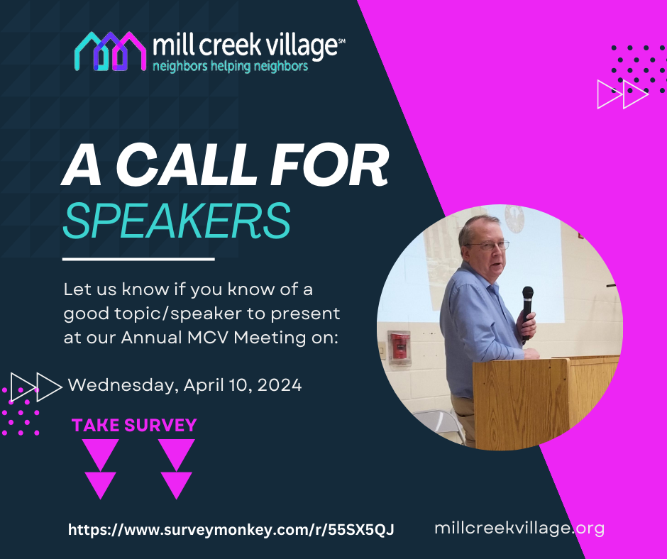 MCV Call for Speakers